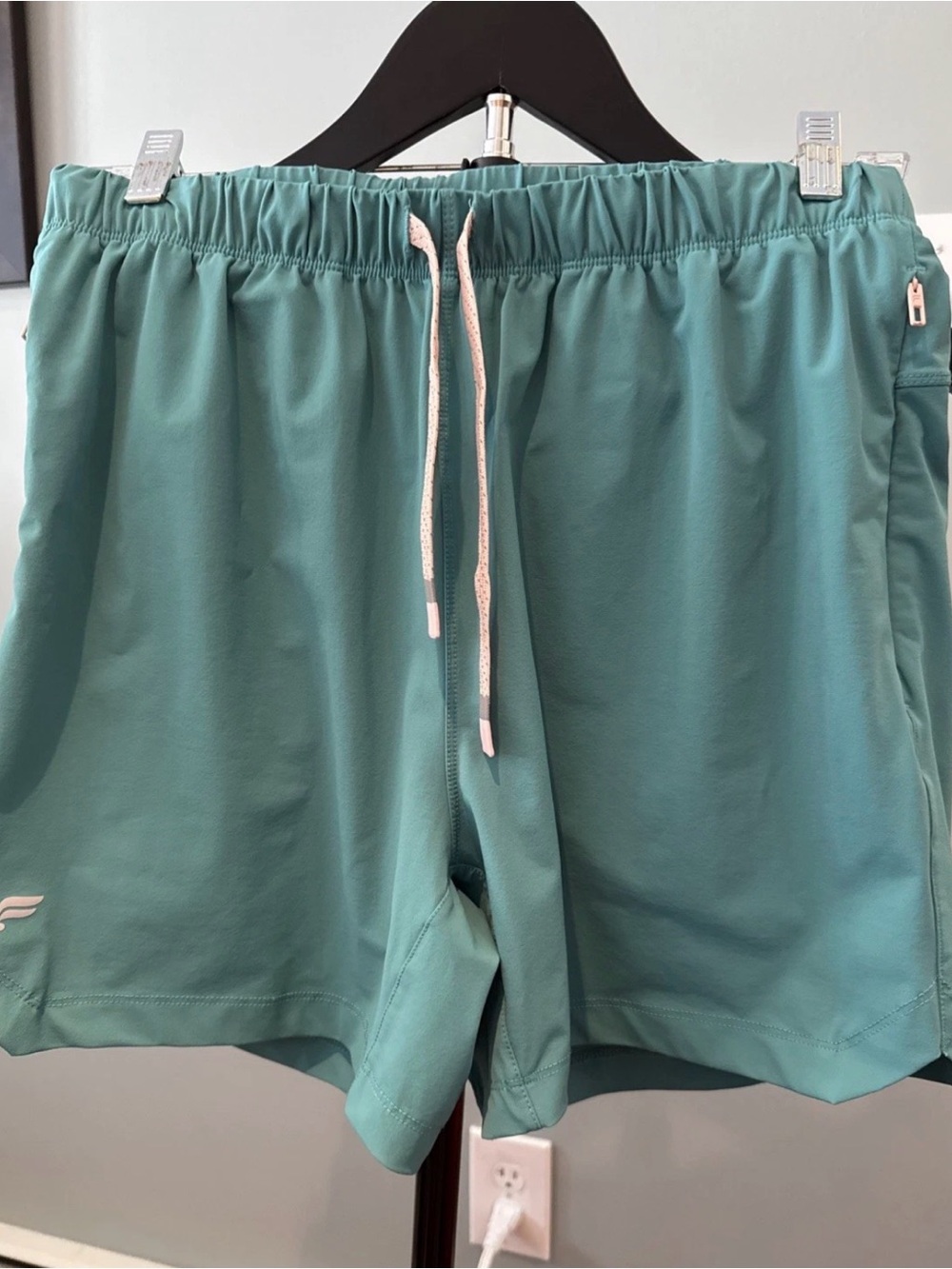 Fabletics ‘The One Short’ Shorts MiamiTide SeaBlue  Men’s Medium - Picture 2 of 7